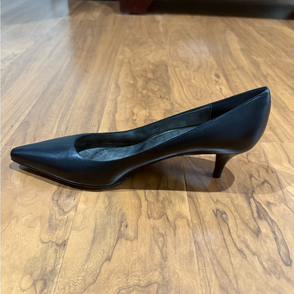 Talbots Black Heels Classic Design